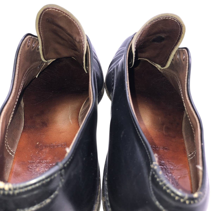 Allen Edmonds Danbury plain toe shoes, made in the USA, size 9 1/2C Men's 27.5cm unclear black type Vintage Second Hand