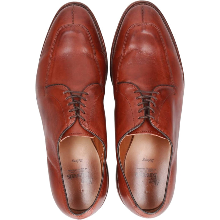 Allen Edmonds Delray U-Tip Shoes, Made in USA, Size 9 1/2 Men's 27.5cm unclear brown type Vintage Second Hand