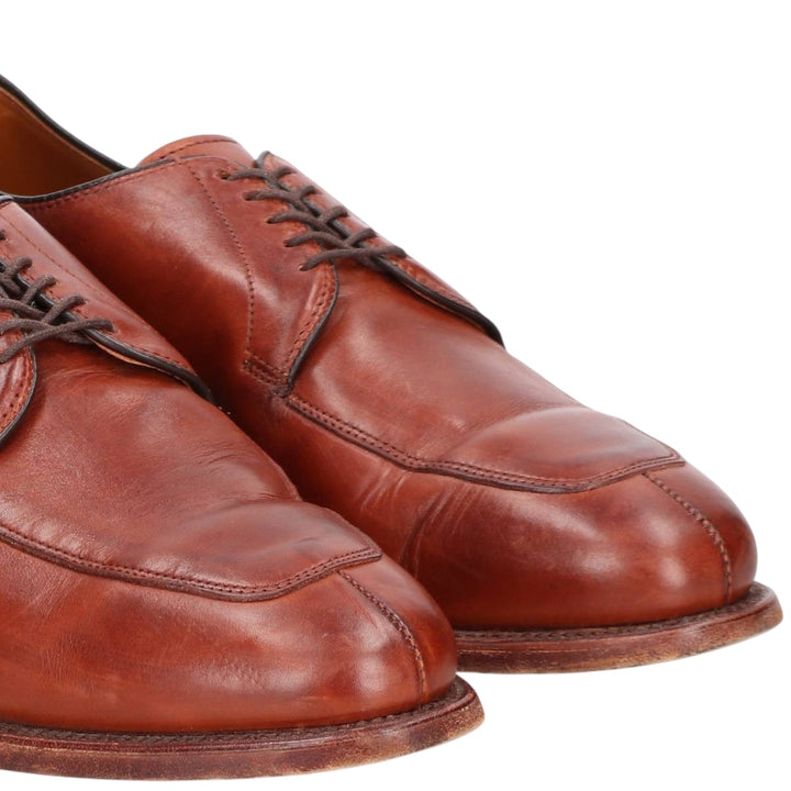 Allen Edmonds Delray U-Tip Shoes, Made in USA, Size 9 1/2 Men's 27.5cm unclear brown type Vintage Second Hand