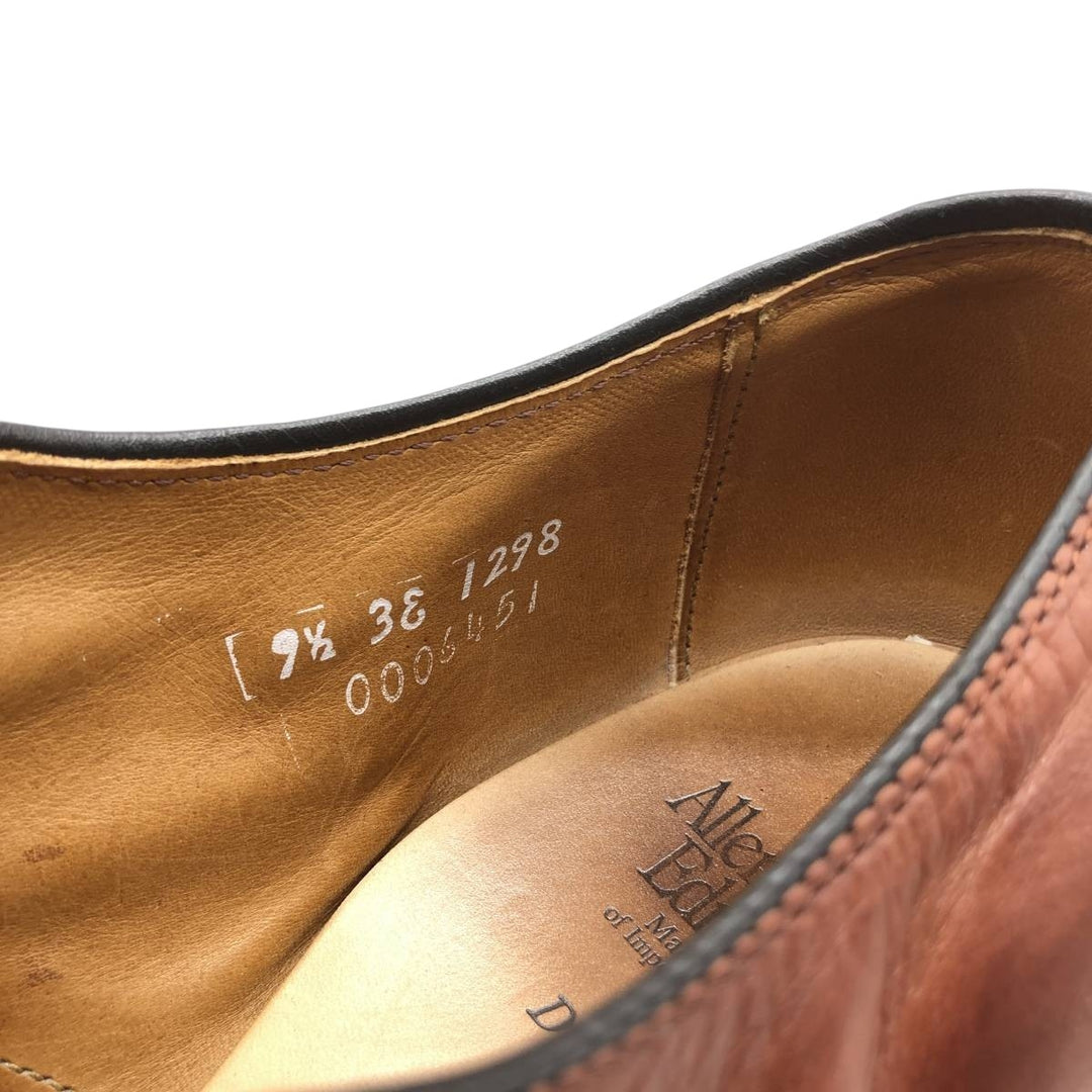 Allen Edmonds Delray U-Tip Shoes, Made in USA, Size 9 1/2 Men's 27.5cm unclear brown type Vintage Second Hand