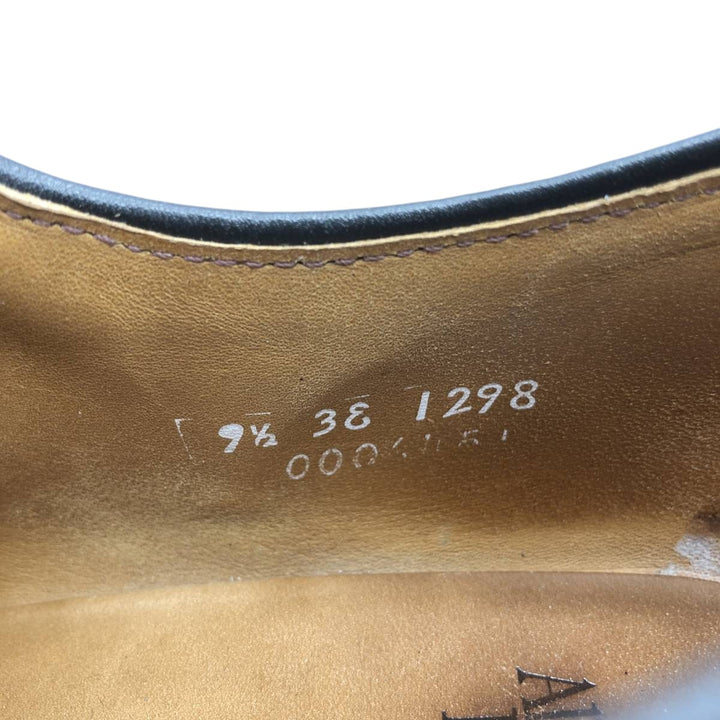 Allen Edmonds Delray U-Tip Shoes, Made in USA, Size 9 1/2 Men's 27.5cm unclear brown type Vintage Second Hand