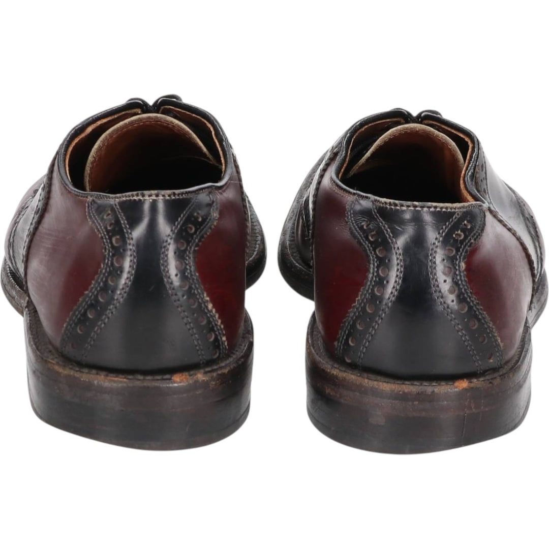 Allen Edmonds Saddle Shoes, Made in USA, Size 8B Men's 26.0cm unclear burgundy type Vintage Second Hand