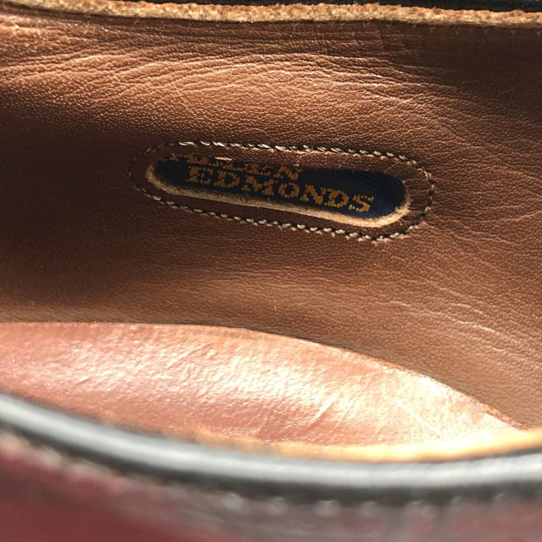 Allen Edmonds Saddle Shoes, Made in USA, Size 8B Men's 26.0cm unclear burgundy type Vintage Second Hand