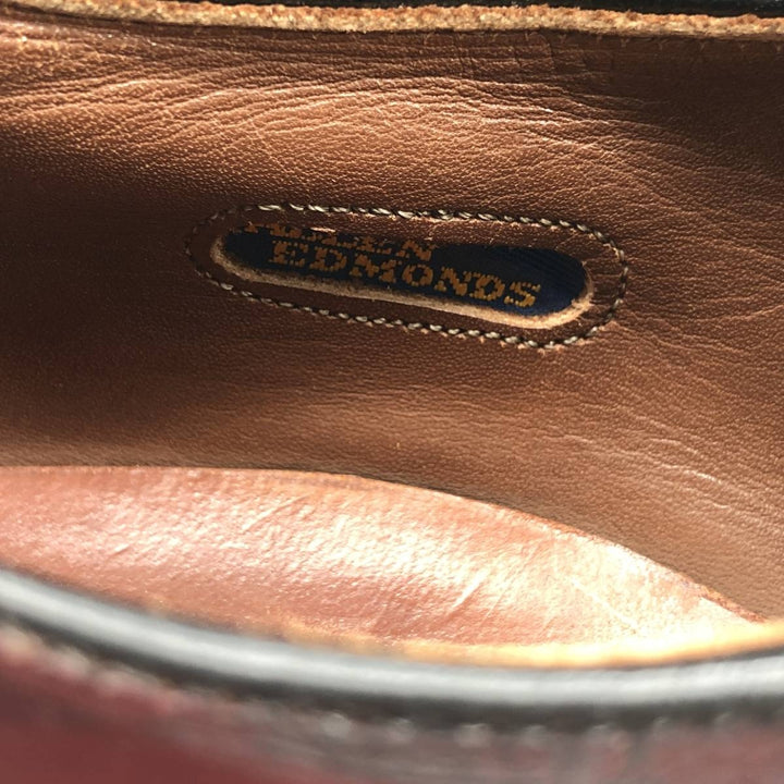 Allen Edmonds Saddle Shoes, Made in USA, Size 8B Men's 26.0cm unclear burgundy type Vintage Second Hand