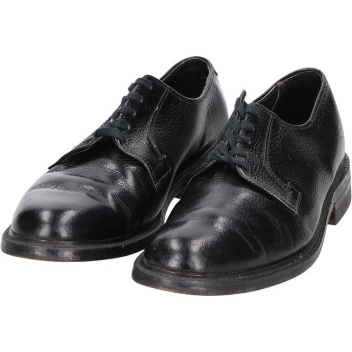 Nunn Bush Plain Toe Shoes, Size 7D Men's 25.0cm genuine leather black type Vintage Second Hand