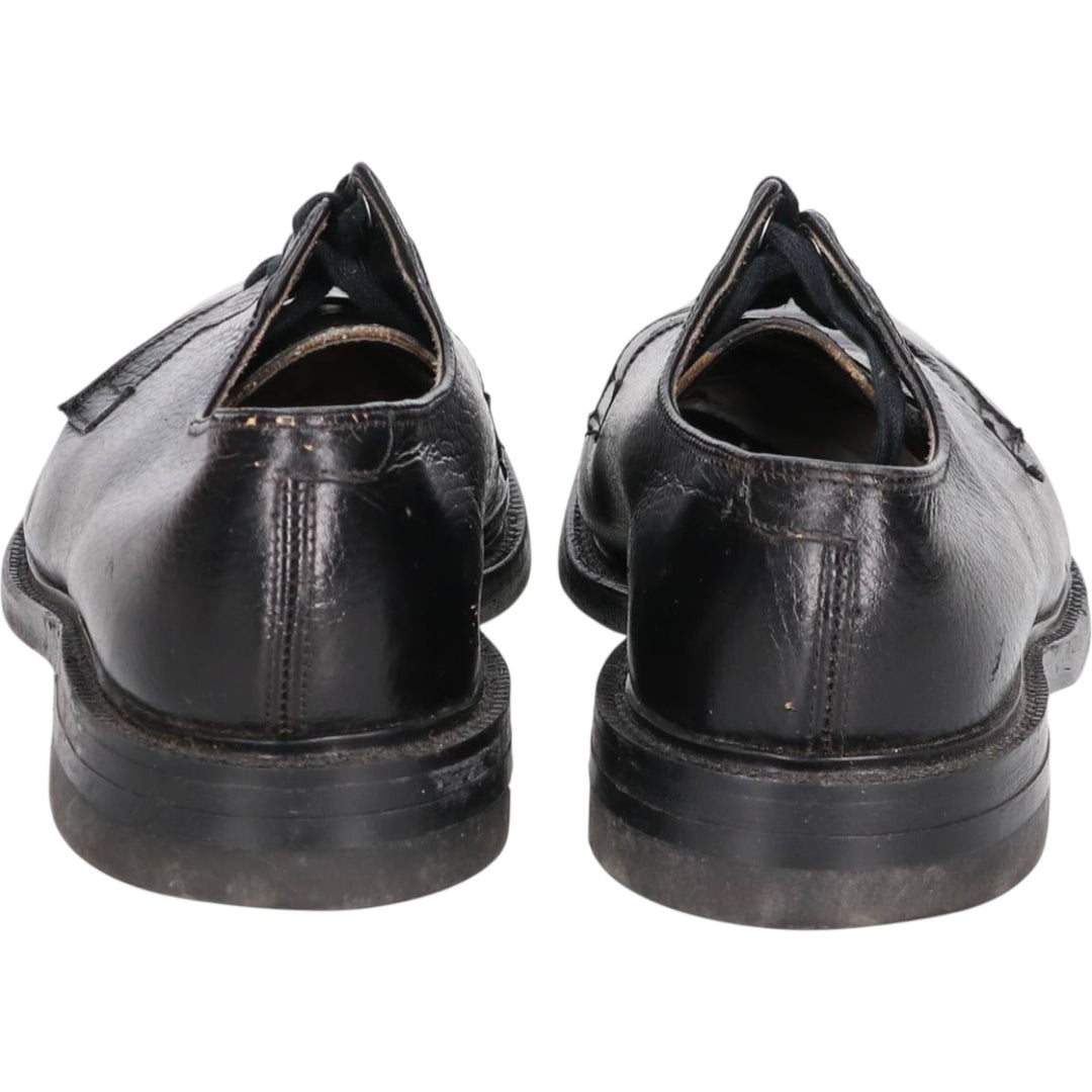 Nunn Bush Plain Toe Shoes, Size 7D Men's 25.0cm genuine leather black type Vintage Second Hand