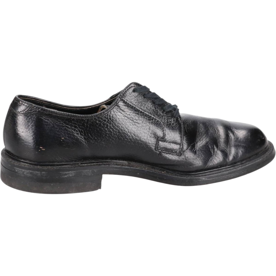Nunn Bush Plain Toe Shoes, Size 7D Men's 25.0cm genuine leather black type Vintage Second Hand