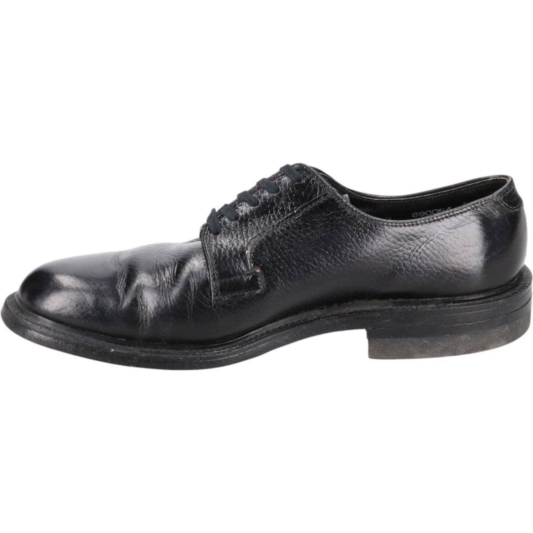 Nunn Bush Plain Toe Shoes, Size 7D Men's 25.0cm genuine leather black type Vintage Second Hand