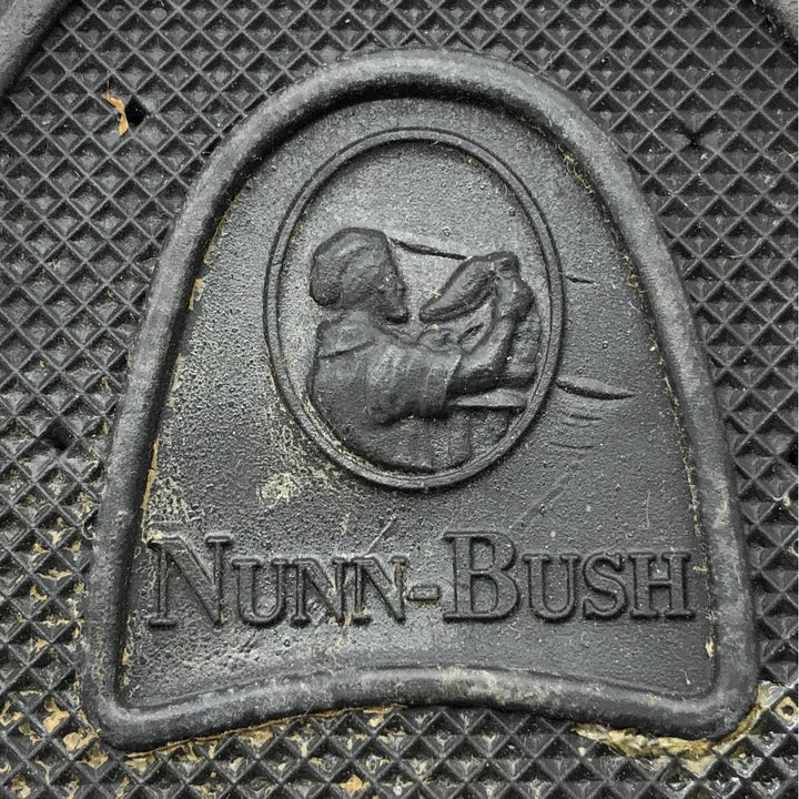 Nunn Bush Plain Toe Shoes, Size 7D Men's 25.0cm genuine leather black type Vintage Second Hand
