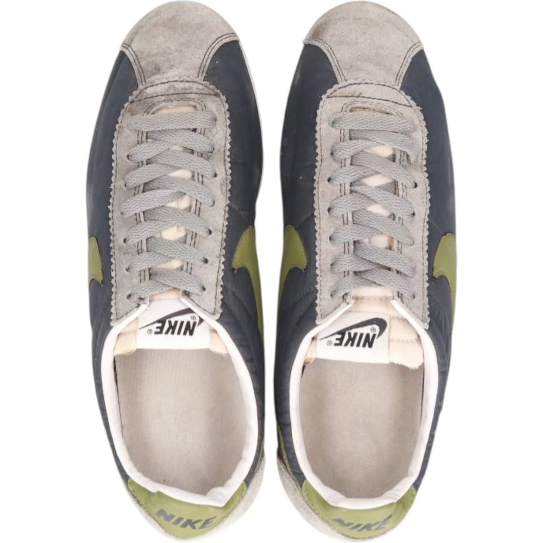 Nike Cortez Basic Nylon sneakers, size 9.5 Men's 27.5cm unclear navy blue type Vintage Second Hand