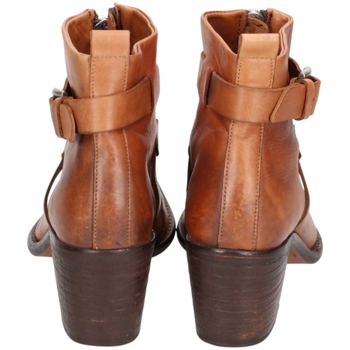 Diesel Jodhpur Boots, Made in Portugal, Size 40 Women's 25.0cm genuine leather brown type Vintage Second Hand
