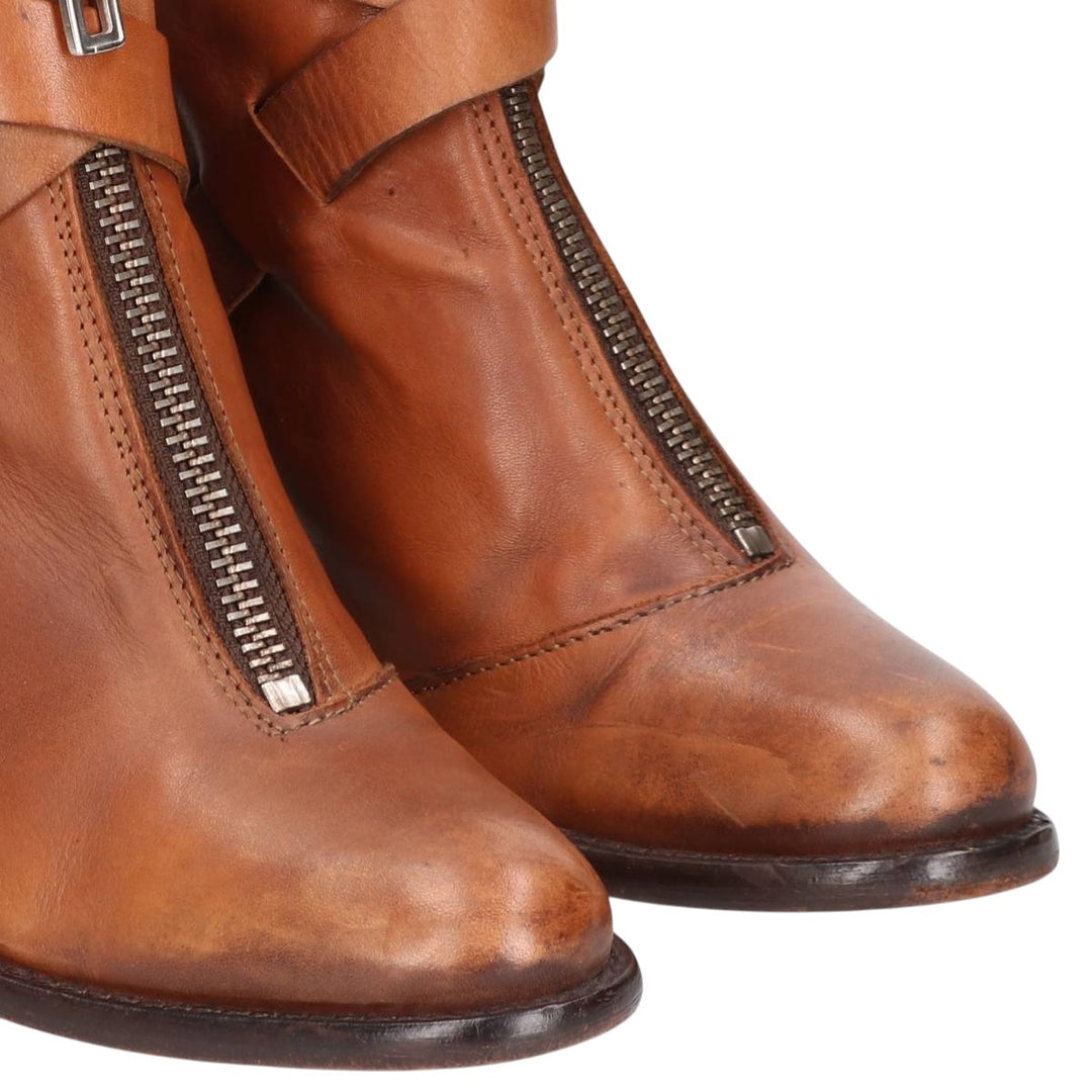 Diesel Jodhpur Boots, Made in Portugal, Size 40 Women's 25.0cm genuine leather brown type Vintage Second Hand