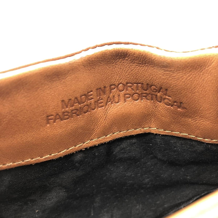 Diesel Jodhpur Boots, Made in Portugal, Size 40 Women's 25.0cm genuine leather brown type Vintage Second Hand