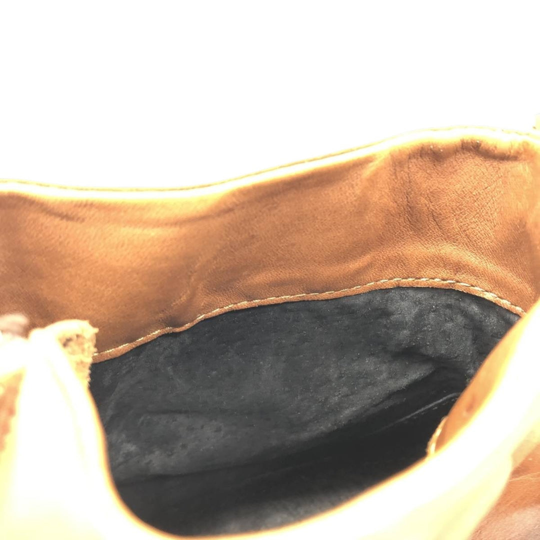 Diesel Jodhpur Boots, Made in Portugal, Size 40 Women's 25.0cm genuine leather brown type Vintage Second Hand