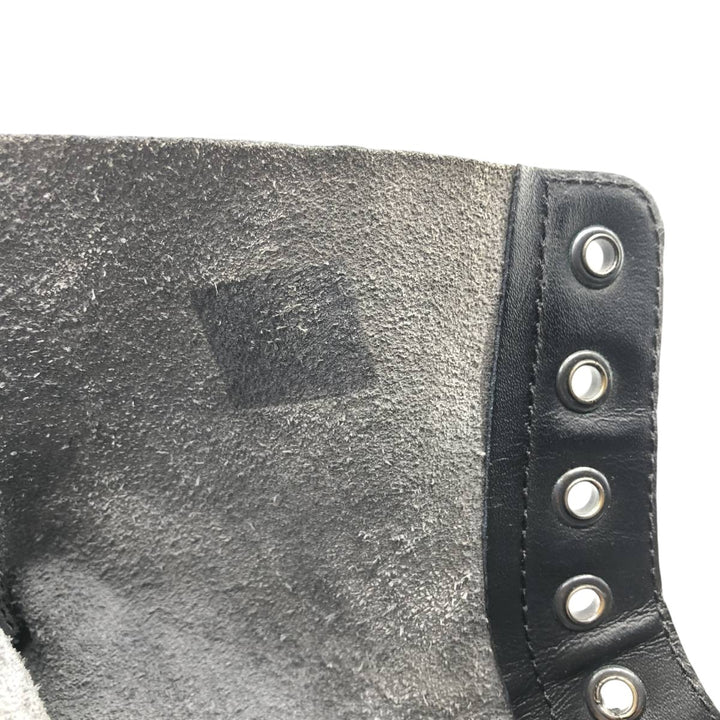 Dr. Martens Pascal Dot Pattern 8-Eye Boots, Size 7 Women's 26.0cm unclear black type Vintage Second Hand