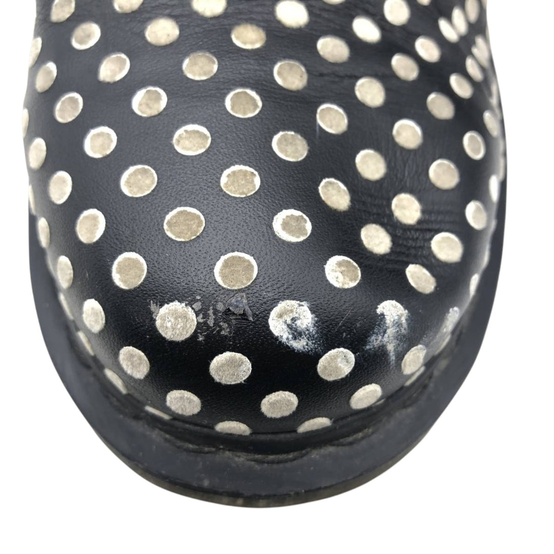 Dr. Martens Pascal Dot Pattern 8-Eye Boots, Size 7 Women's 26.0cm unclear black type Vintage Second Hand
