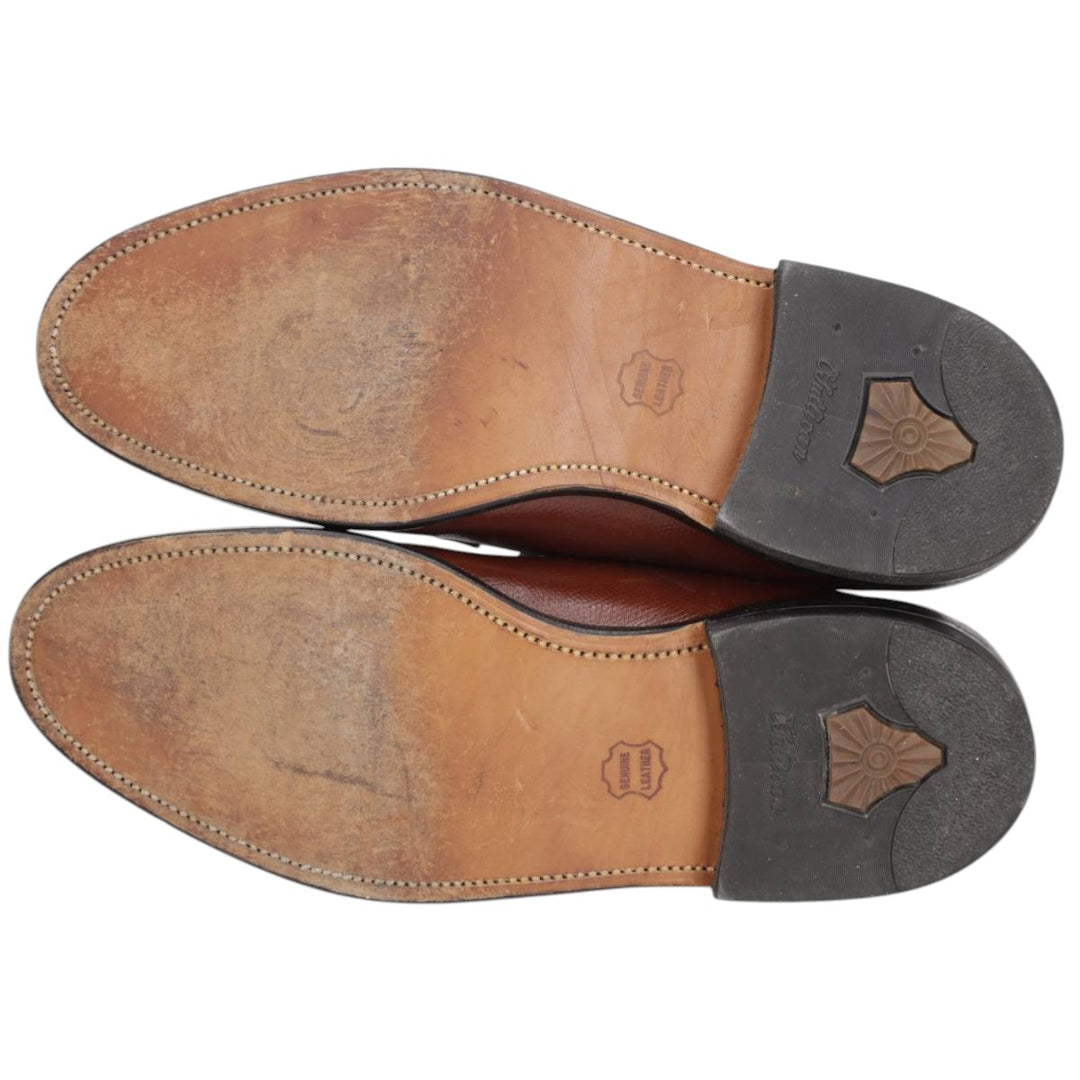 EXECUTIVE IMPERIALS Plain Toe Shoes, Made in USA, Size 10 Men's 28.5cm genuine leather brown type Vintage Second Hand