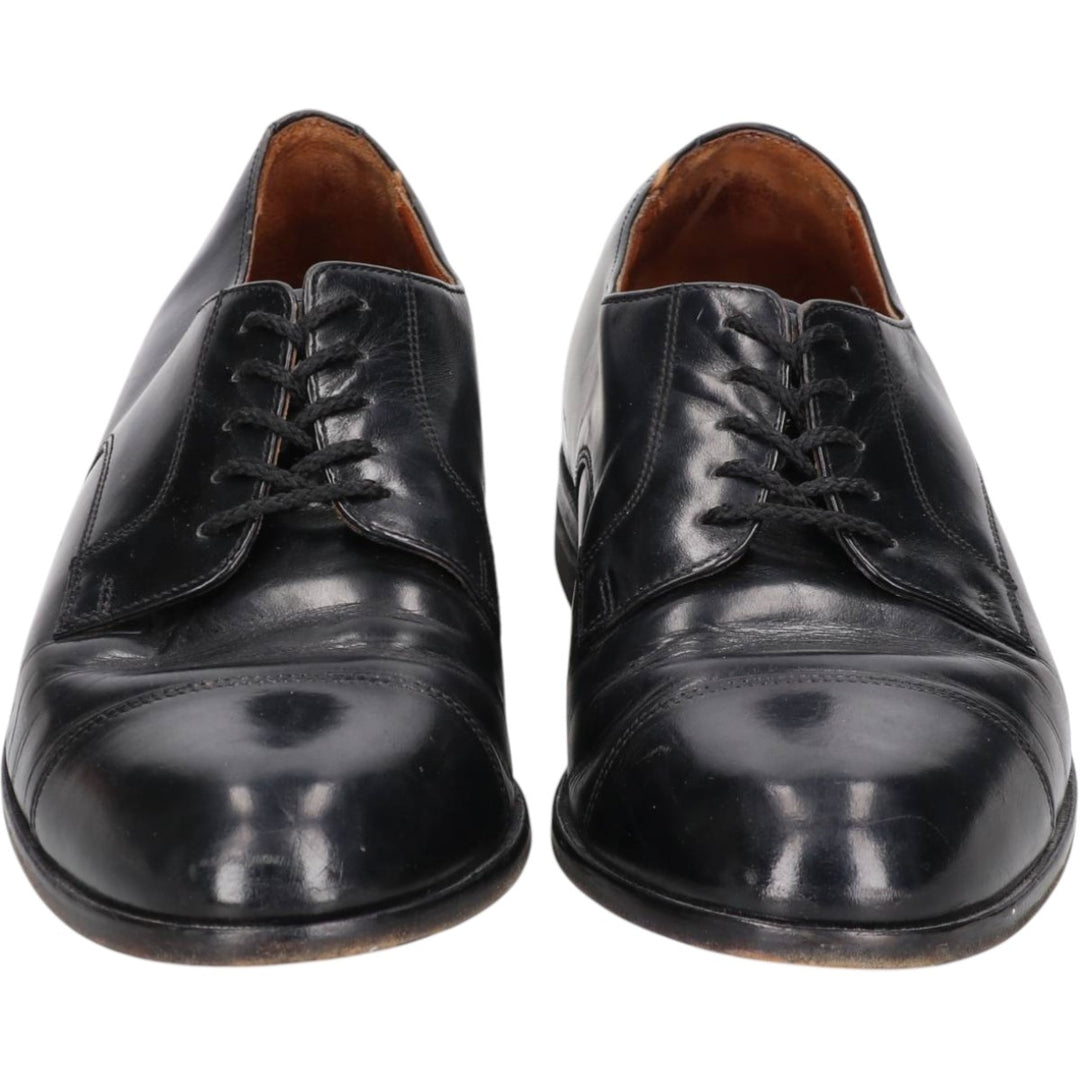 Bostonian Classics Straight Tip Shoes 9W Men's 27.0cm genuine leather black type Vintage Second Hand