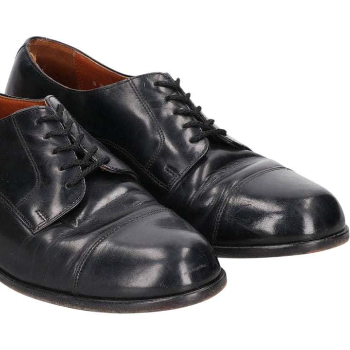 Bostonian Classics Straight Tip Shoes 9W Men's 27.0cm genuine leather black type Vintage Second Hand