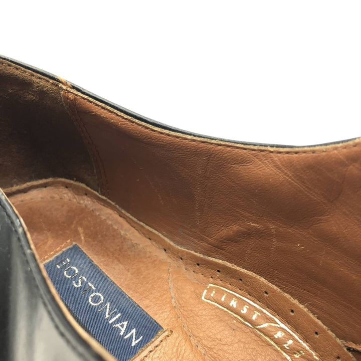 Bostonian Classics Straight Tip Shoes 9W Men's 27.0cm genuine leather black type Vintage Second Hand