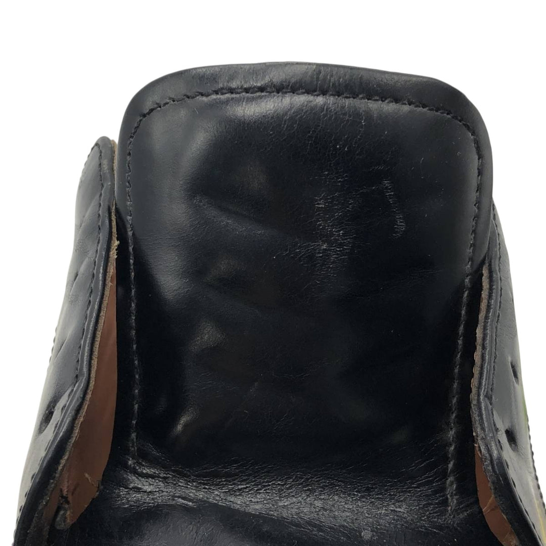 Bostonian Classics Straight Tip Shoes 9W Men's 27.0cm genuine leather black type Vintage Second Hand