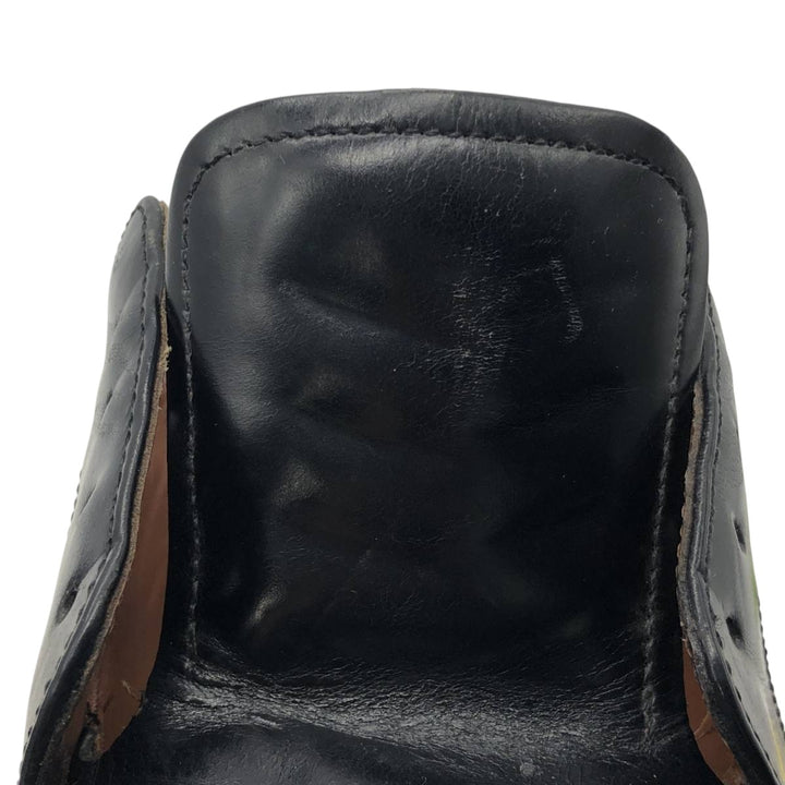 Bostonian Classics Straight Tip Shoes 9W Men's 27.0cm genuine leather black type Vintage Second Hand