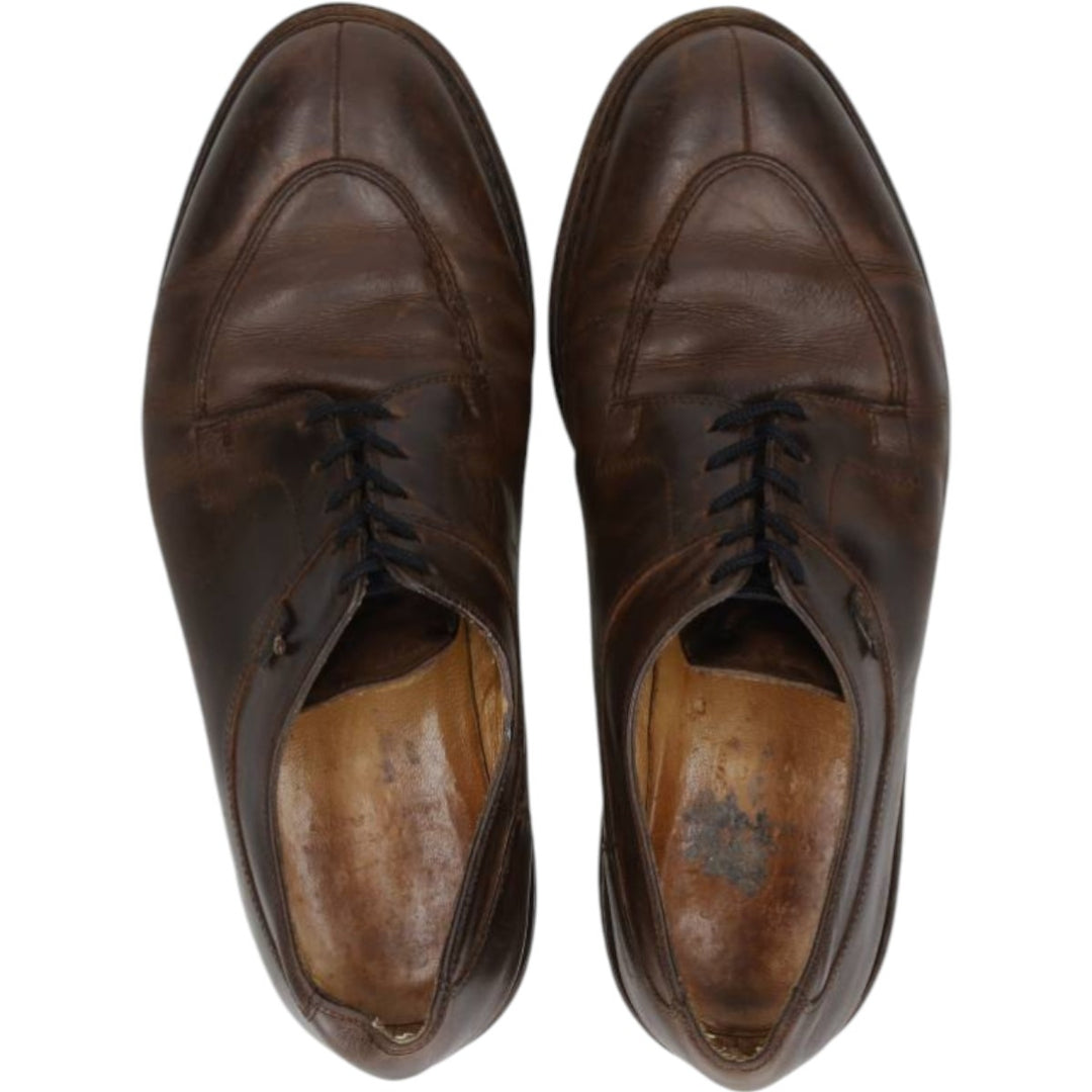 Paraboot GRIFF II U-tip shoes, made in France Men's 27.0cm unclear brown type Vintage Second Hand