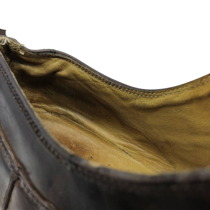 Paraboot GRIFF II U-tip shoes, made in France Men's 27.0cm unclear brown type Vintage Second Hand