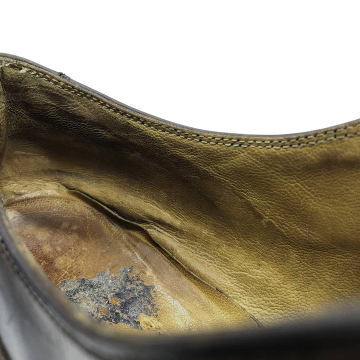 Paraboot GRIFF II U-tip shoes, made in France Men's 27.0cm unclear brown type Vintage Second Hand