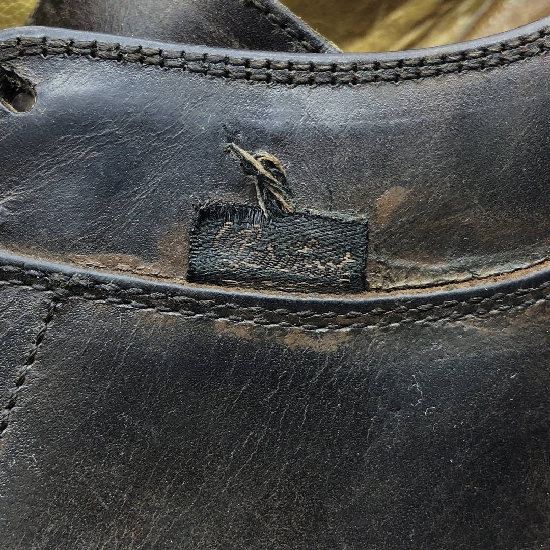 Paraboot GRIFF II U-tip shoes, made in France Men's 27.0cm unclear brown type Vintage Second Hand