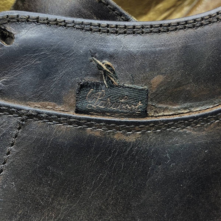 Paraboot GRIFF II U-tip shoes, made in France Men's 27.0cm unclear brown type Vintage Second Hand