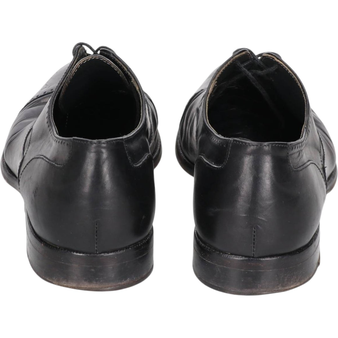 Alfani ALFANI Straight Tip Shoes, Made in Italy, Size 10M Men's 28.0cm genuine leather black type Vintage Second Hand