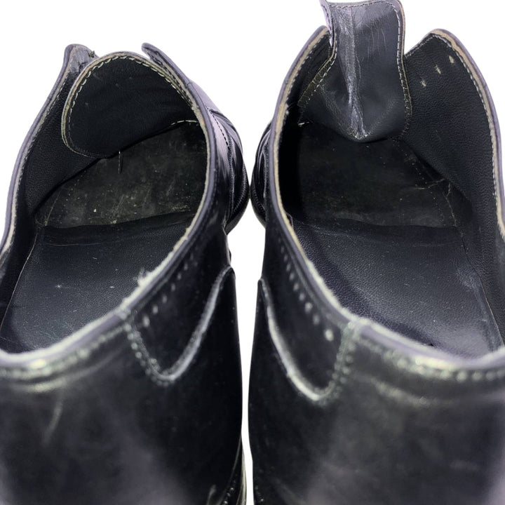 Alfani ALFANI Straight Tip Shoes, Made in Italy, Size 10M Men's 28.0cm genuine leather black type Vintage Second Hand
