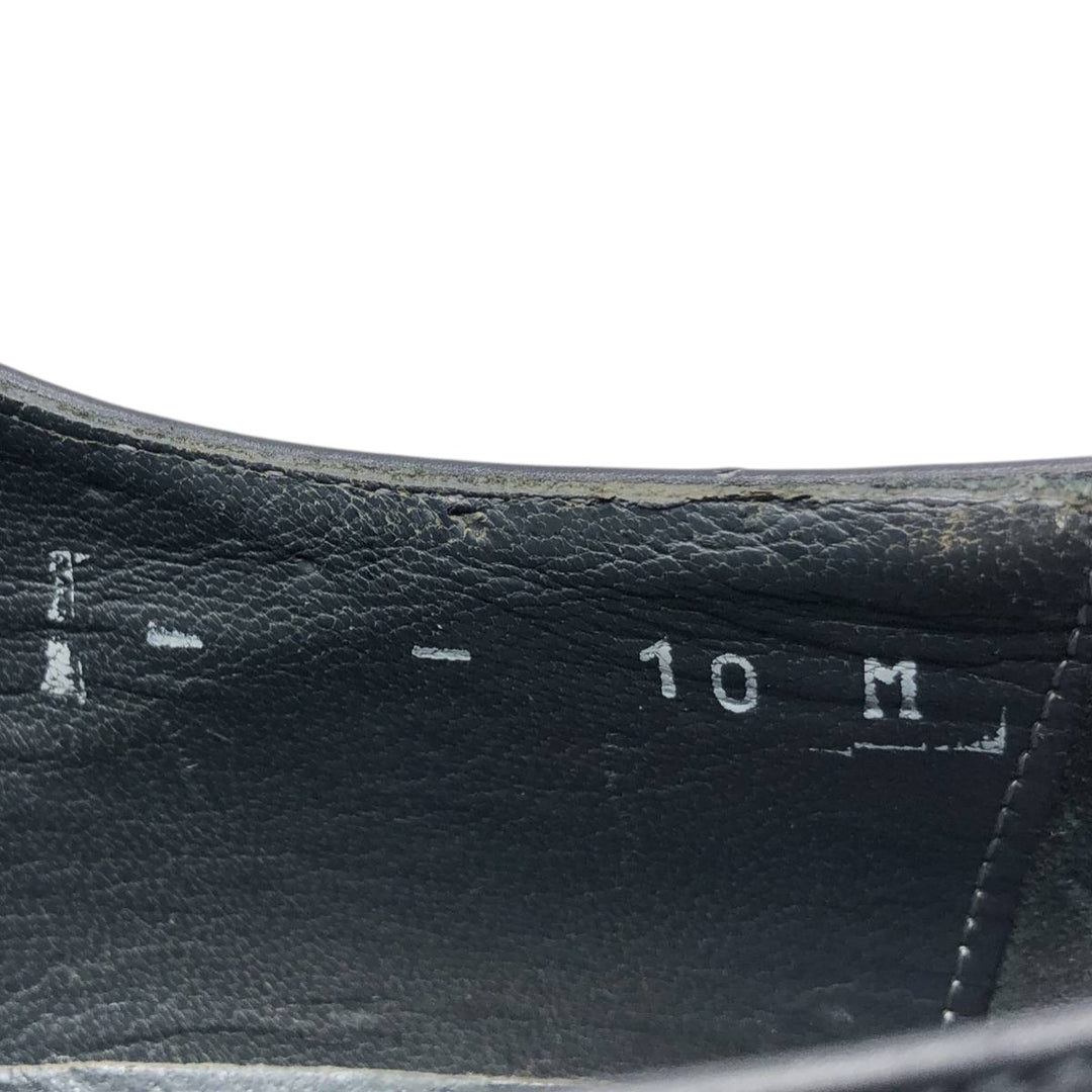Alfani ALFANI Straight Tip Shoes, Made in Italy, Size 10M Men's 28.0cm genuine leather black type Vintage Second Hand