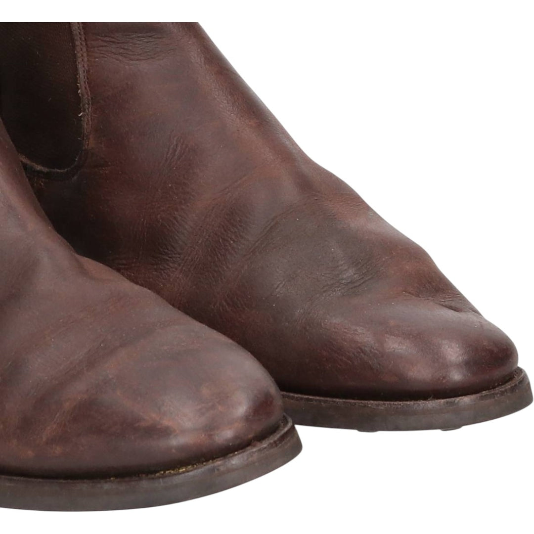 Bowen Side Gore Boots, Made in England, Size 9 Men's 27.5cm unclear brown type Vintage Second Hand