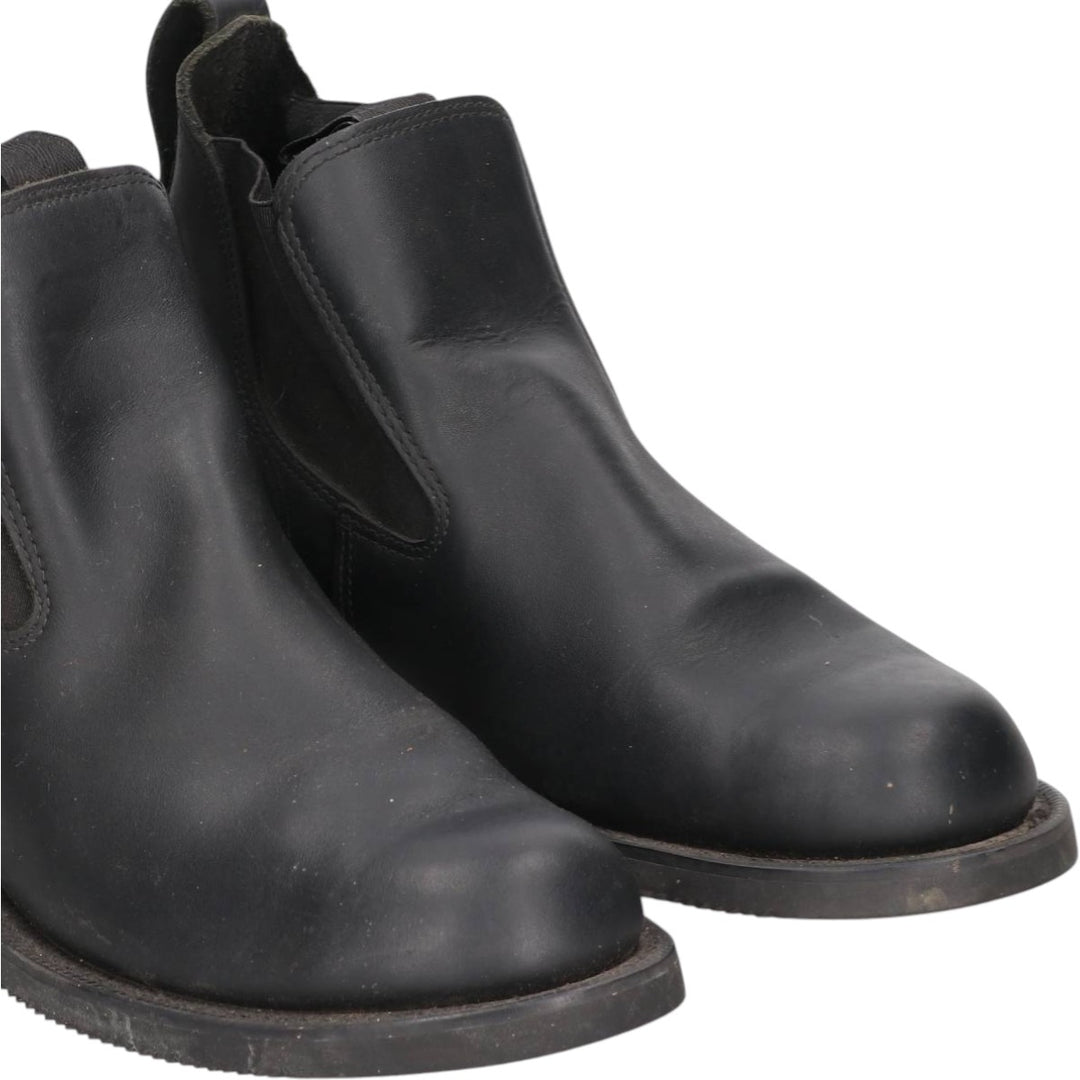 Canada West Boots 14326 Side Gore Boots, Made in Canada, Size 8 1/2, 3E Men's 26.5cm unclear black type Vintage Second Hand
