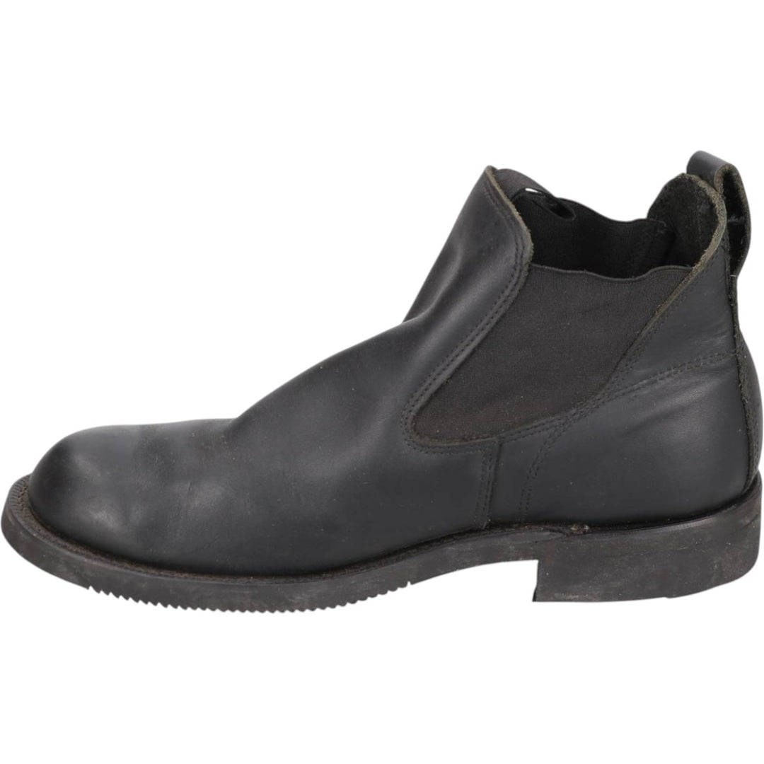 Canada West Boots 14326 Side Gore Boots, Made in Canada, Size 8 1/2, 3E Men's 26.5cm unclear black type Vintage Second Hand