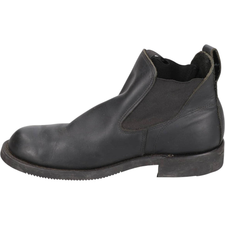 Canada West Boots 14326 Side Gore Boots, Made in Canada, Size 8 1/2, 3E Men's 26.5cm unclear black type Vintage Second Hand
