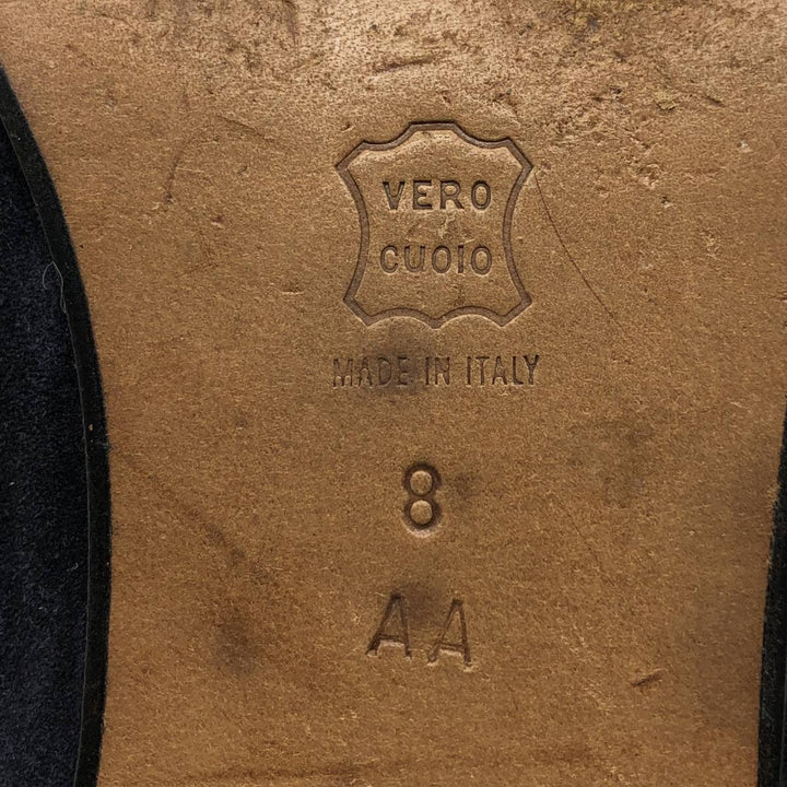 DI SANDRO Bit Loafers Made in Italy 8 Women's 25.0cm suede purple type Vintage Second Hand