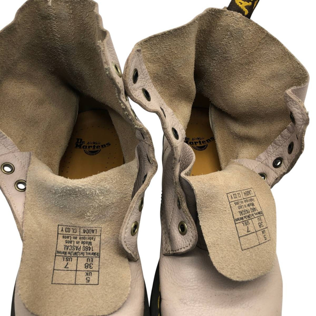 Dr. Martens 8-hole boots 5 Women's 24.0cm unclear Beige type Vintage Second Hand