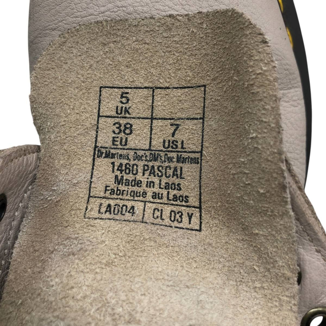 Dr. Martens 8-hole boots 5 Women's 24.0cm unclear Beige type Vintage Second Hand