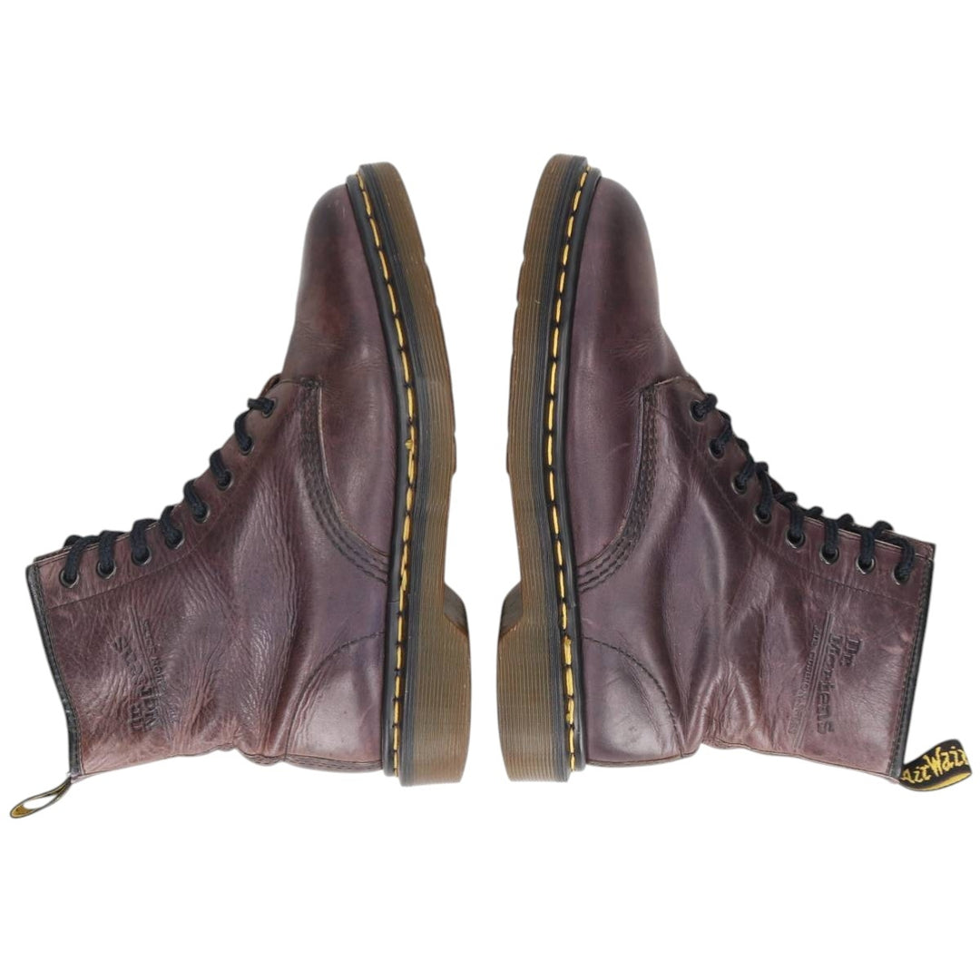 Dr. Martens 8-hole boots made in the UK 5 Women's 24.0cm genuine leather burgundy type Vintage Second Hand