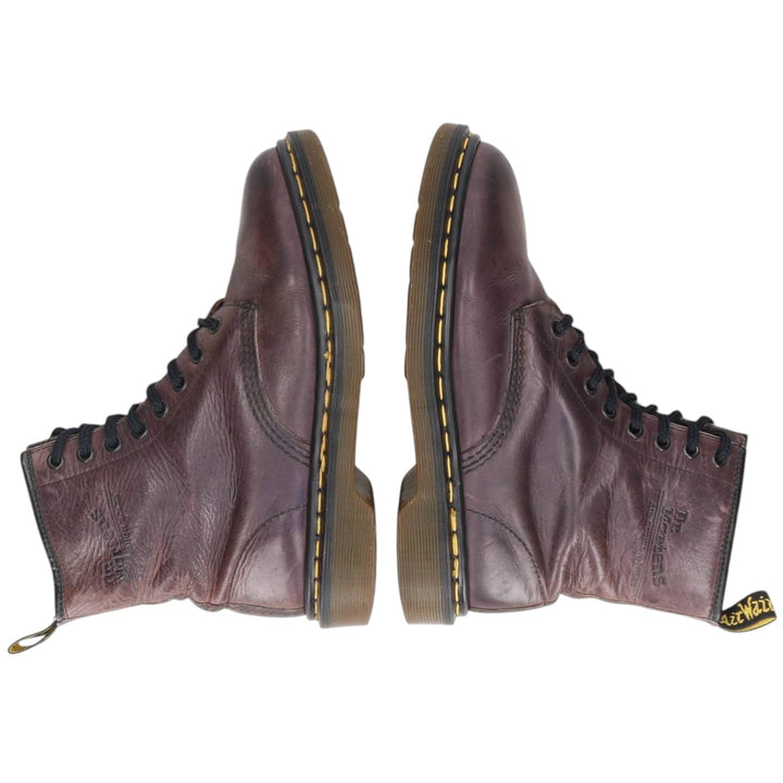 Dr. Martens 8-hole boots made in the UK 5 Women's 24.0cm genuine leather burgundy type Vintage Second Hand