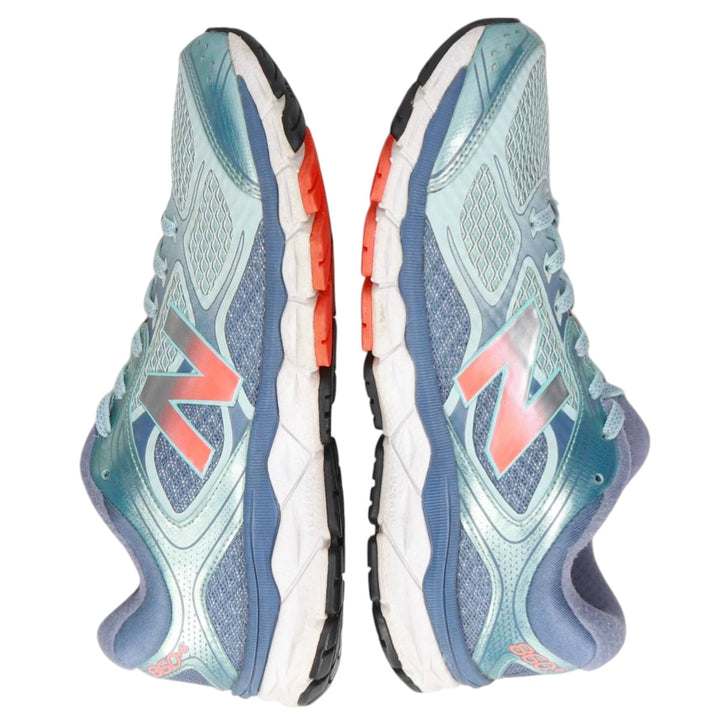 New Balance 860 V6 sneakers, size 8 Women's 25.0cm unclear Blue type light blue Vintage Second Hand