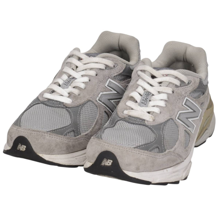 New Balance W990 GL3 sneakers, made in the USA, size 06 (2E). Women's 23.0cm unclear gray type Vintage Second Hand