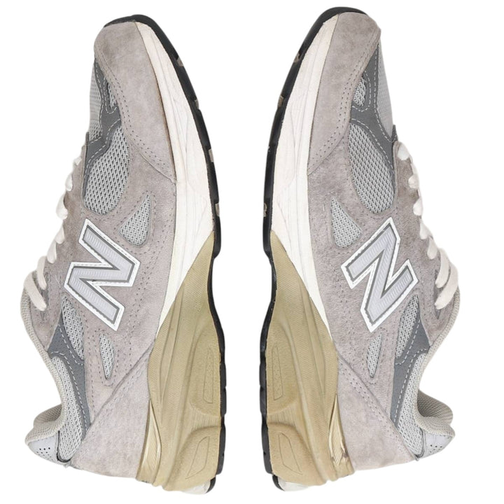 New Balance W990 GL3 sneakers, made in the USA, size 06 (2E). Women's 23.0cm unclear gray type Vintage Second Hand