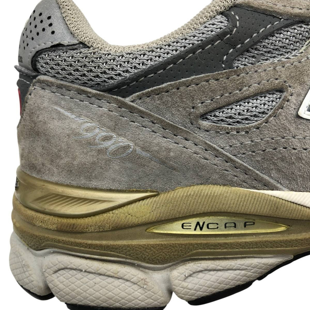 New Balance W990 GL3 sneakers, made in the USA, size 06 (2E). Women's 23.0cm unclear gray type Vintage Second Hand