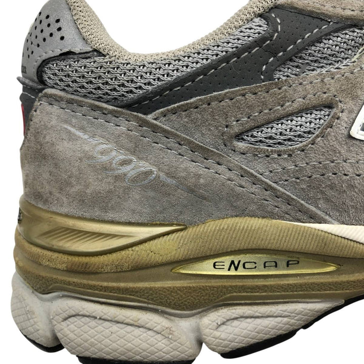 New Balance W990 GL3 sneakers, made in the USA, size 06 (2E). Women's 23.0cm unclear gray type Vintage Second Hand
