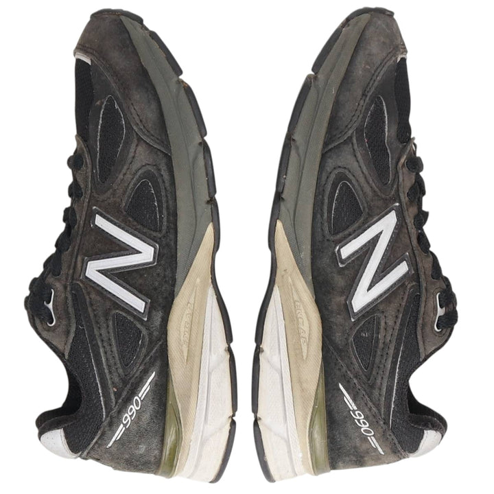 New Balance W990 BK4 sneakers, made in the USA, size 6 1/2 Women's 23.5cm unclear black type Vintage Second Hand