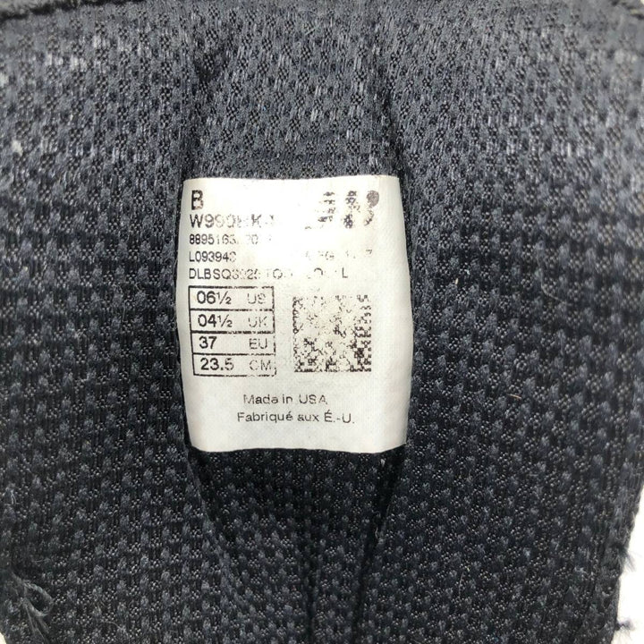New Balance W990 BK4 sneakers, made in the USA, size 6 1/2 Women's 23.5cm unclear black type Vintage Second Hand